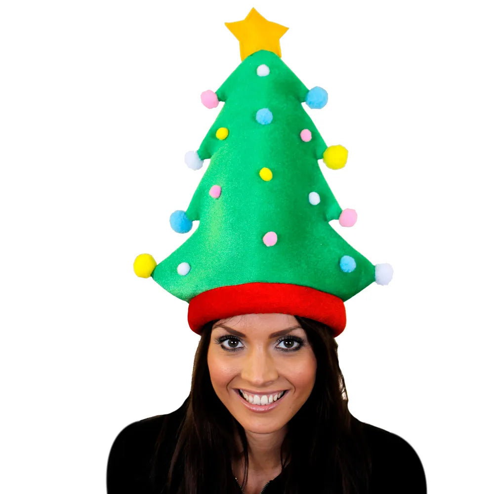 Large Novelty Christmas Tree Hat