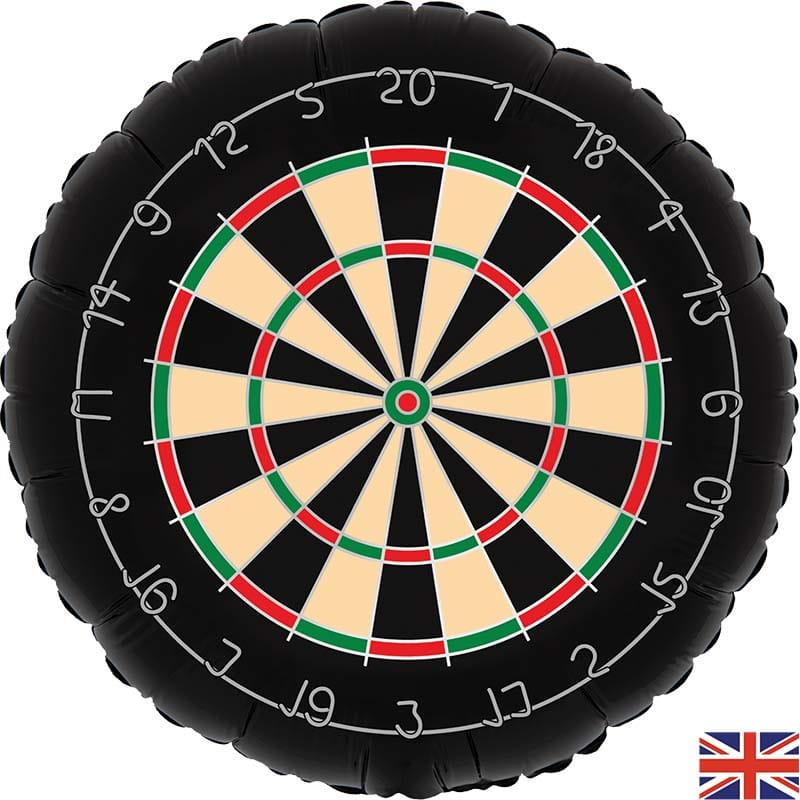 Oaktree Shaped Dartboard Metallic Foil Balloon - 30"