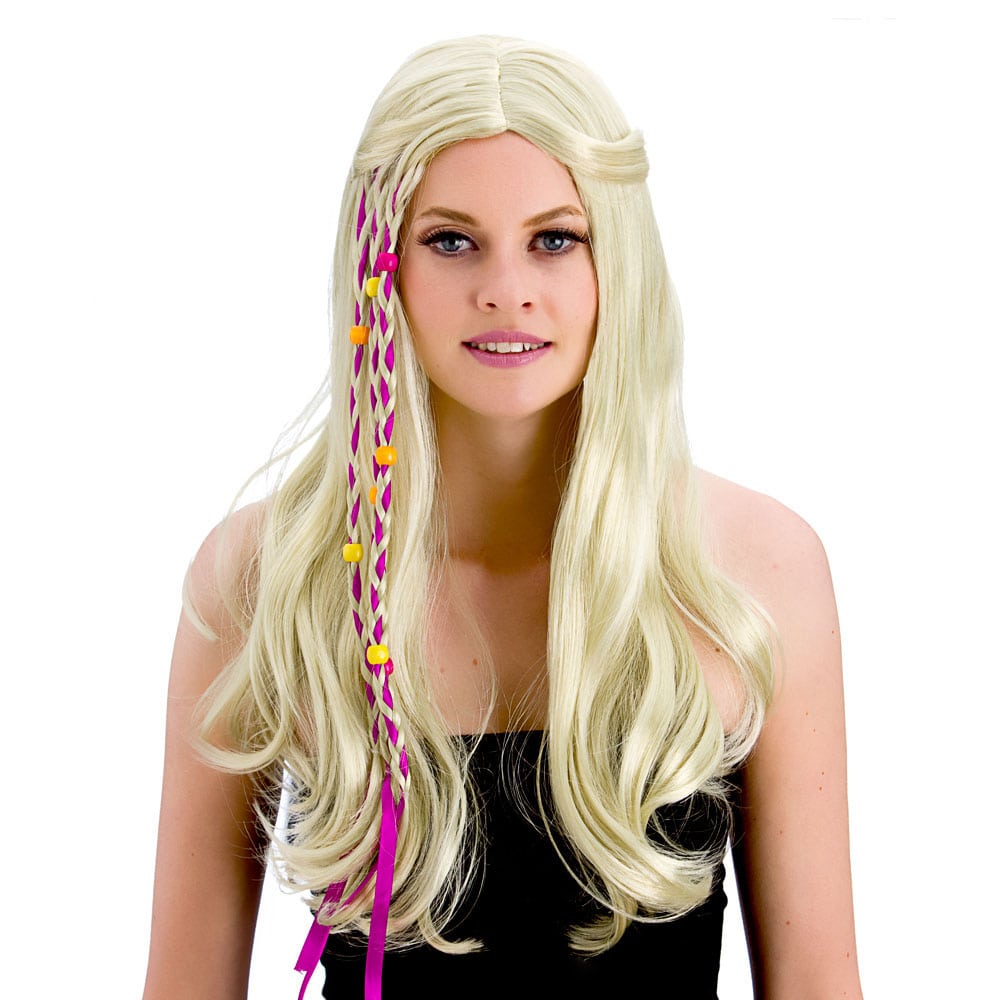 Groovy Hippie Wig (Blonde)