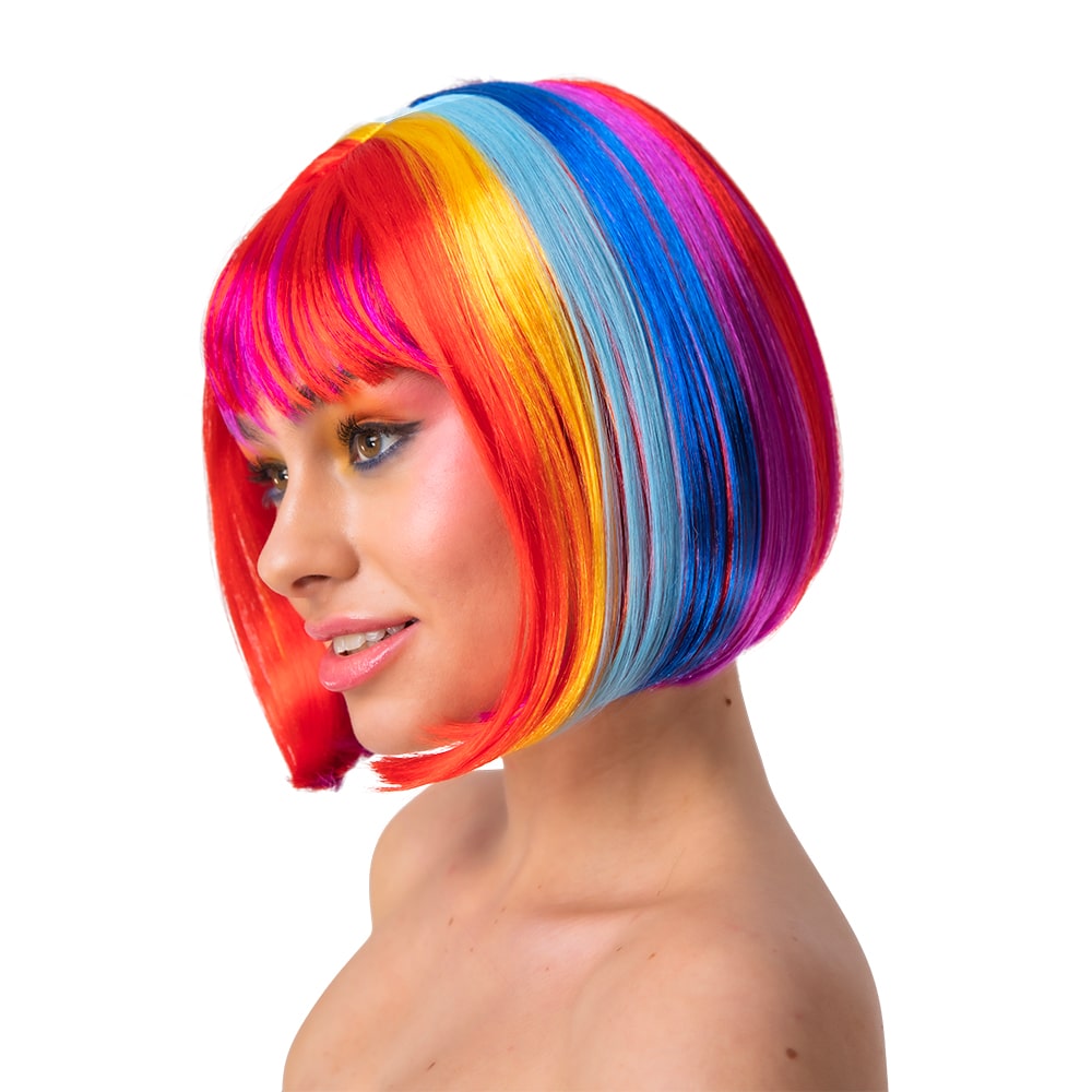 Diva Wig - Rainbow