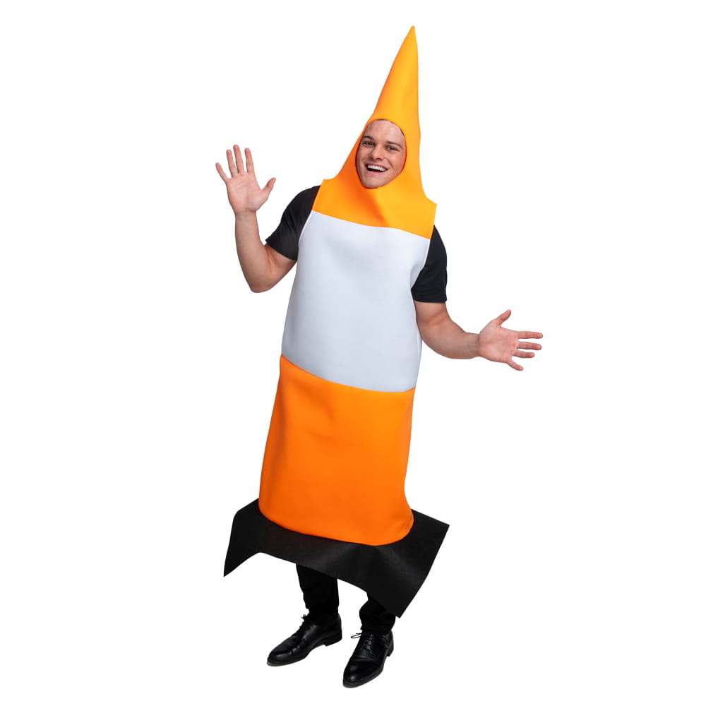 Funny Traffic Cone Costume