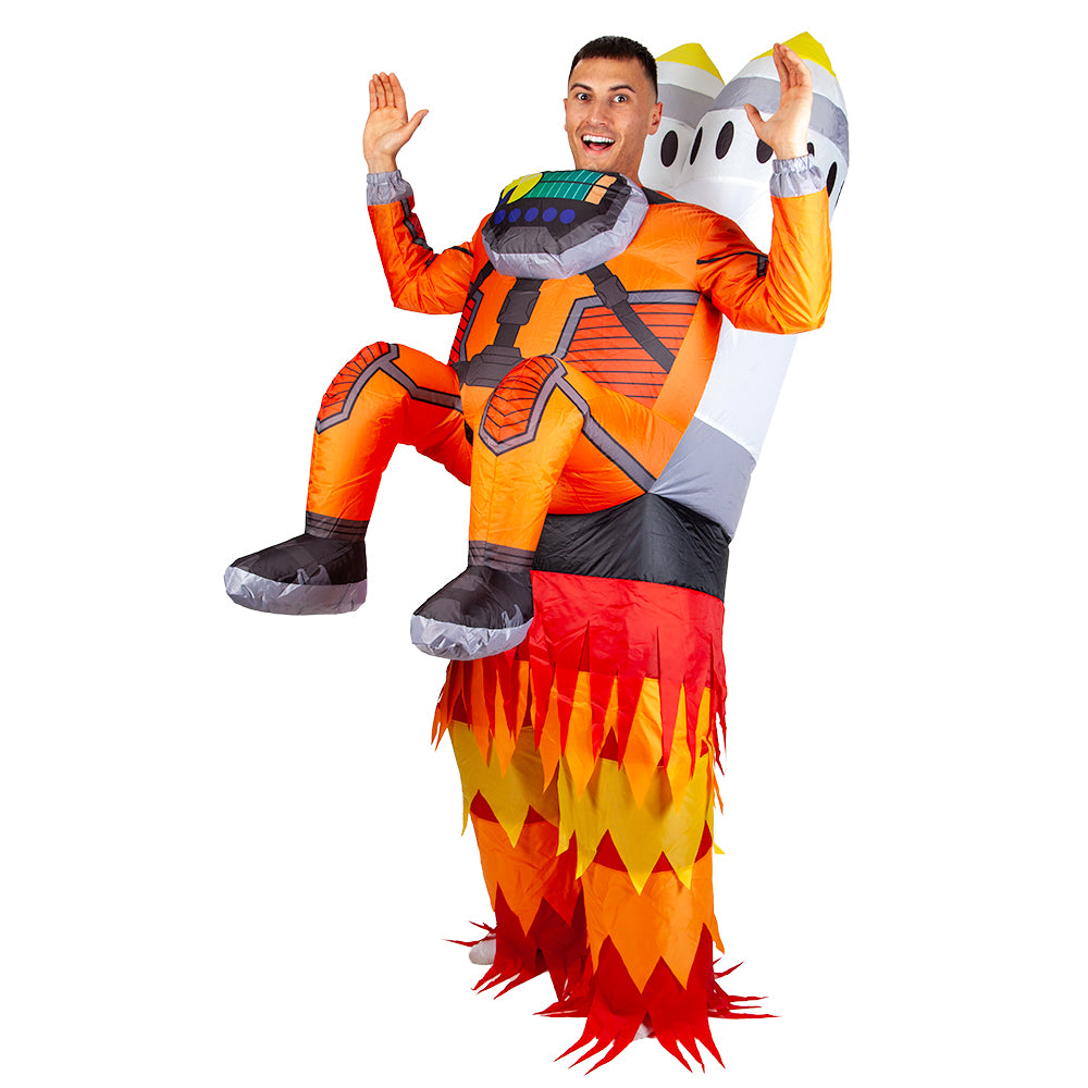 Large Adult Inflatable Rocket and Astronaut Costume
