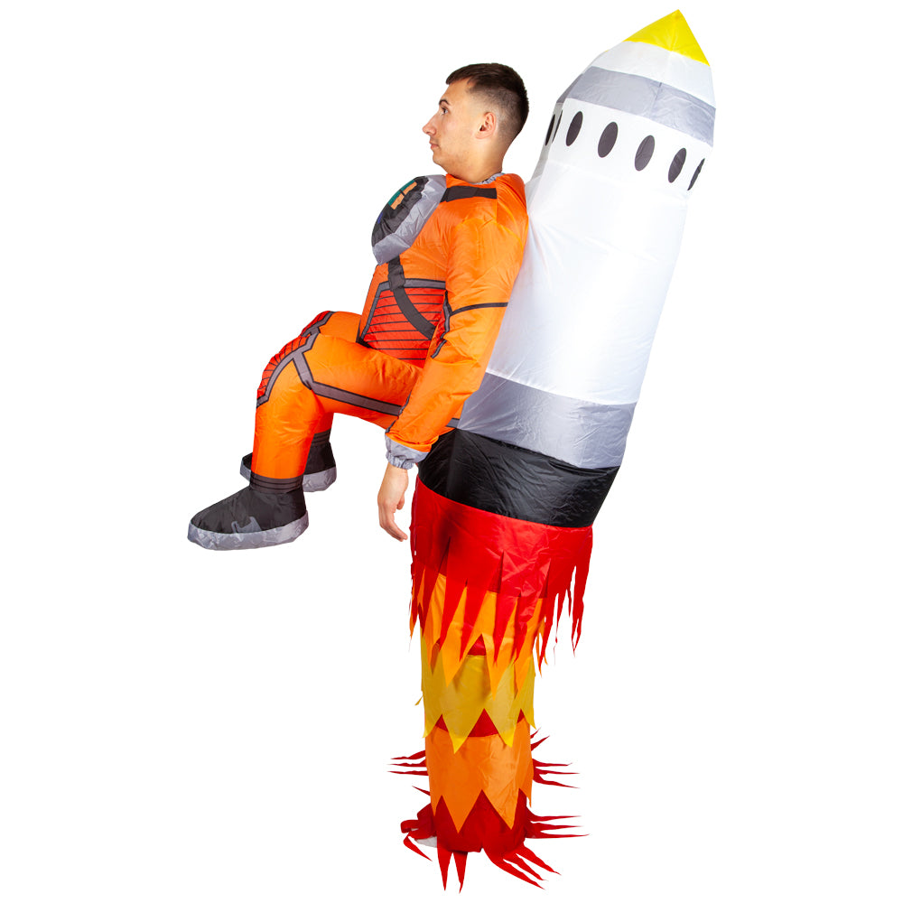 Large Adult Inflatable Rocket and Astronaut Costume