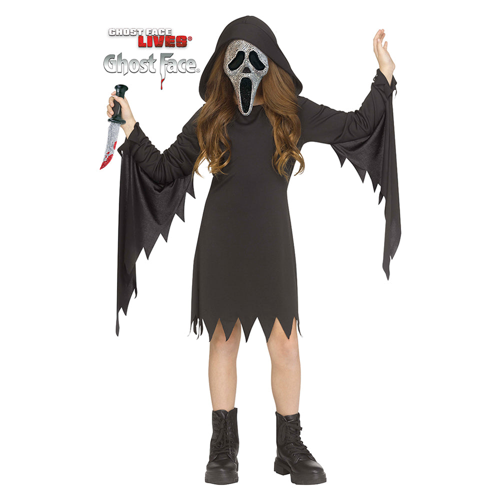 Ghost Face® Bling Girls Costume