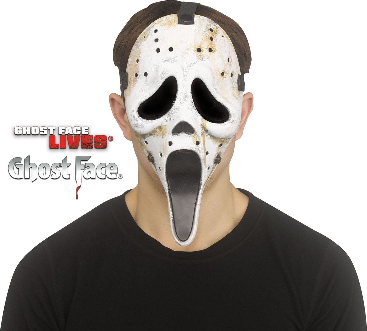 Ghost Face® Hockey Mask - Distressed