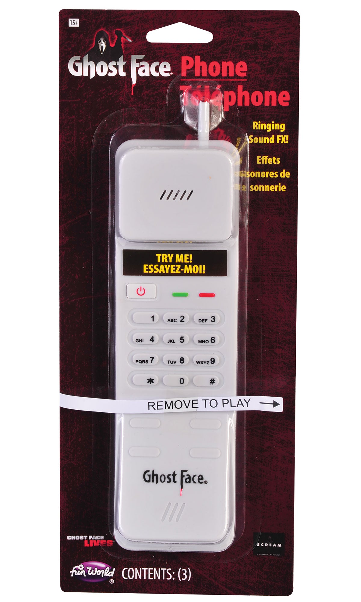 Ghost Face® Retro Phone w/Sound