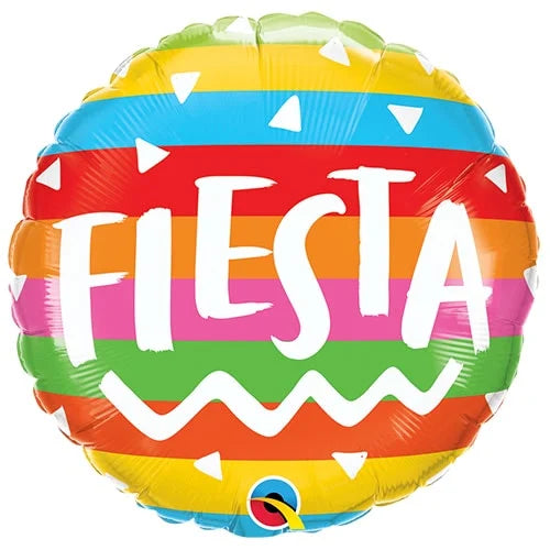 Vibrant Fiesta Foil 18" Balloon