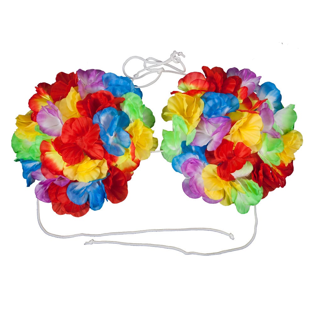 Hawaiian Flower Bra