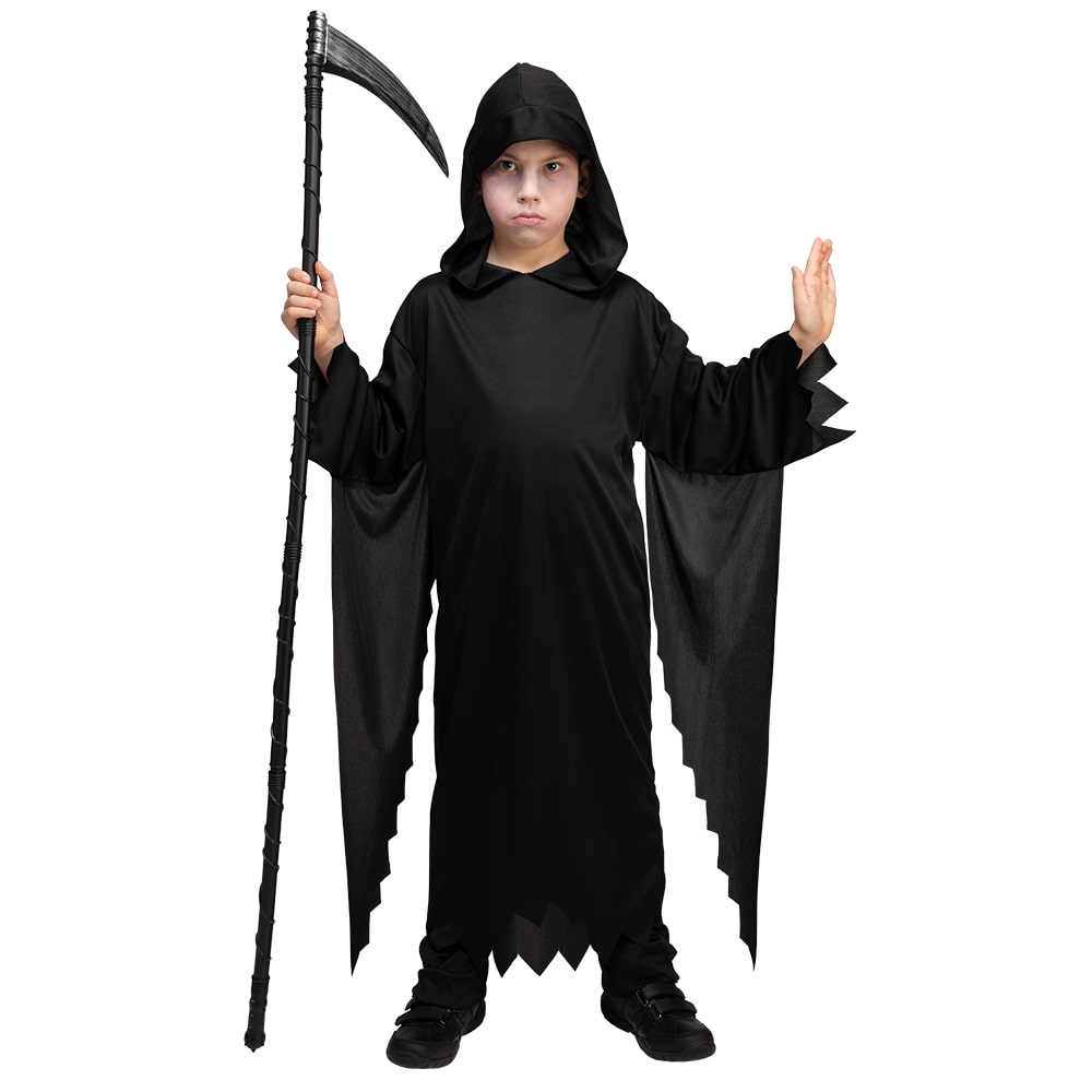 Demon Screamer Black Children's Robe