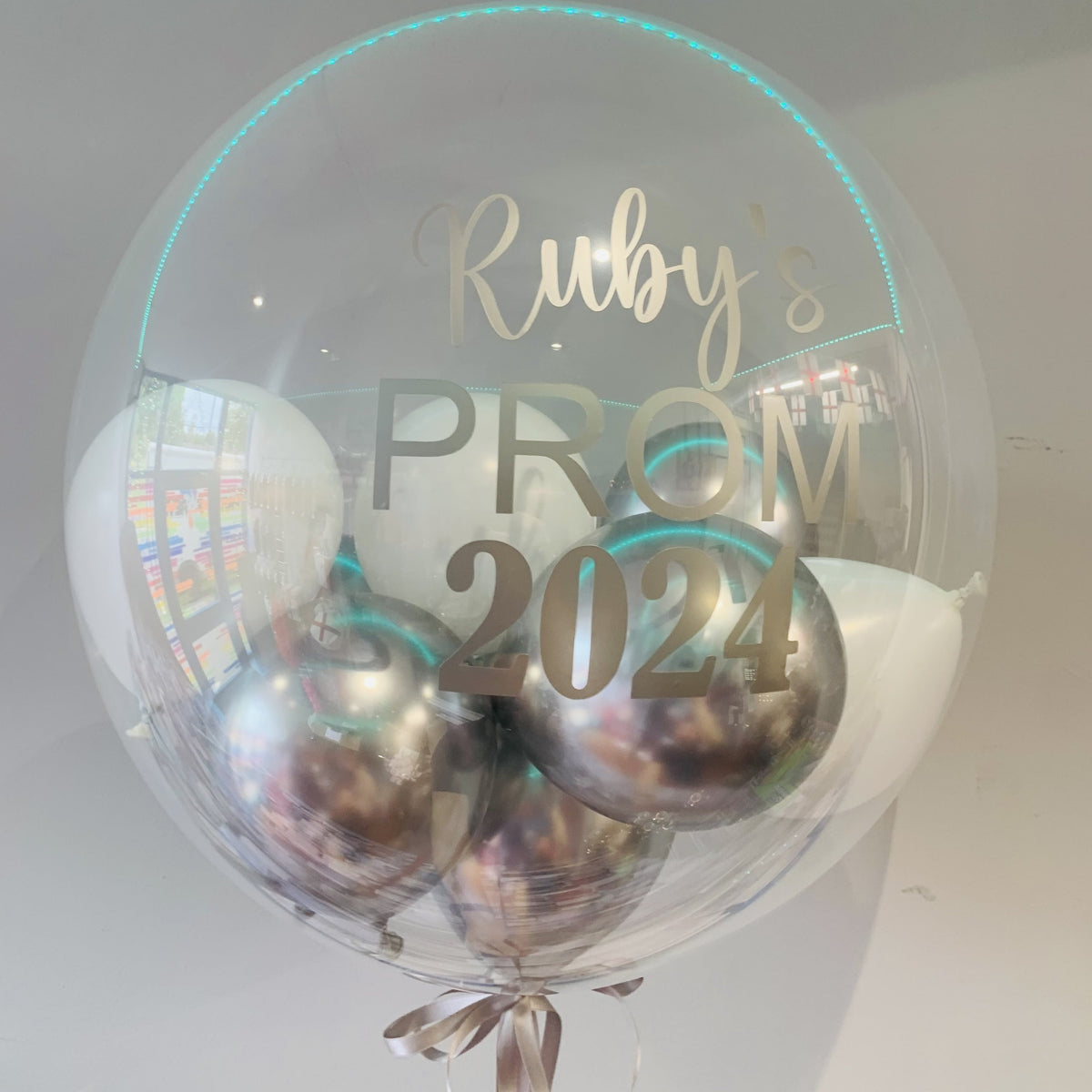 24" Personalised PROM 2025 Bubble Balloon