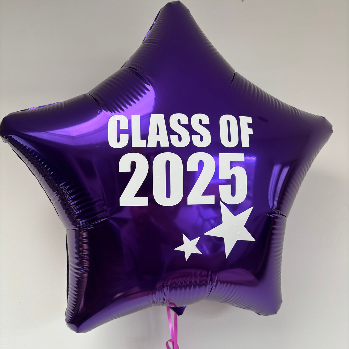 18" CLASS OF 2025 Star Foil Balloon