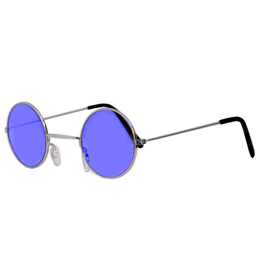 Blue Hippy Glasses