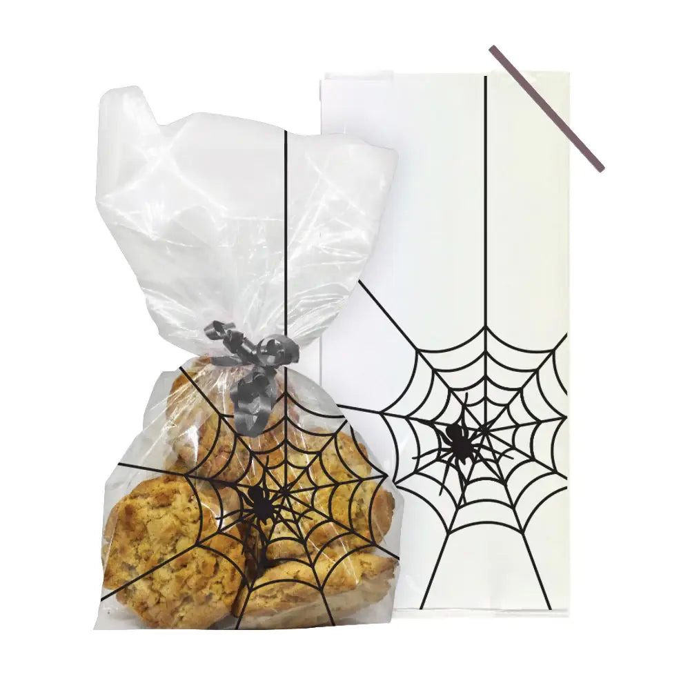 Halloween Spider Cello Treat Bags - 20pk