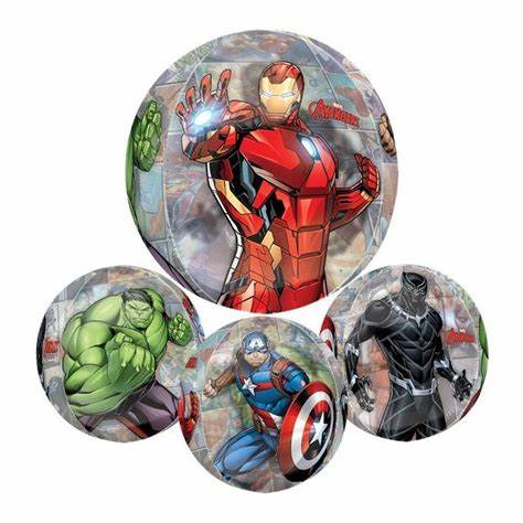 Marvel Avengers - See-Thru Orbz Balloon