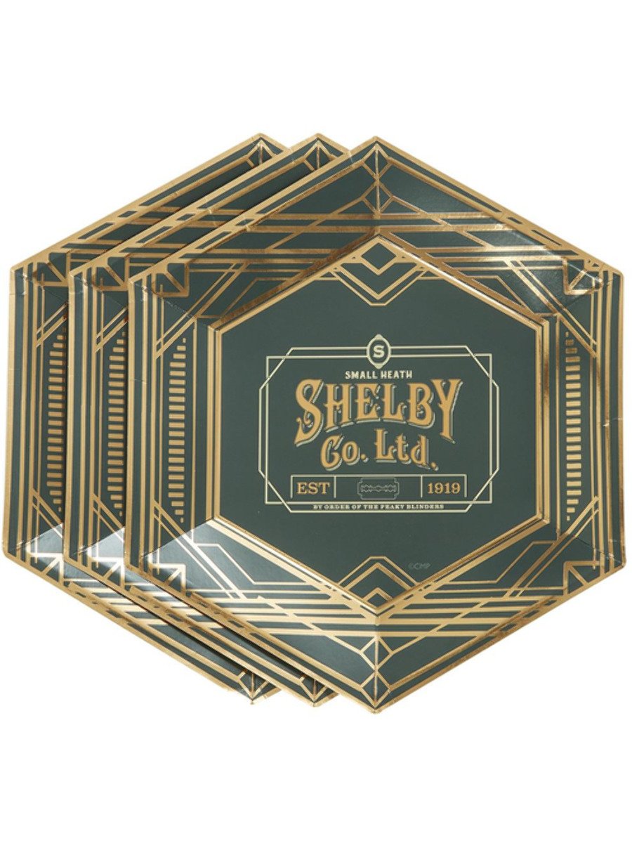 Peaky Blinders 8 x Paper Plates