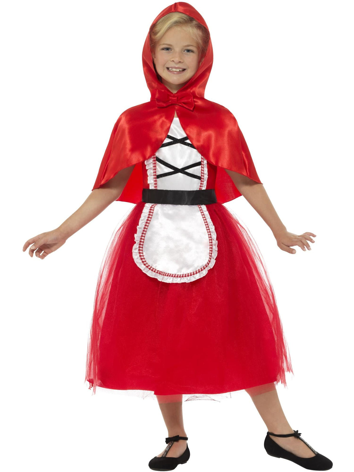 Deluxe Girls Red Riding Hood Costume