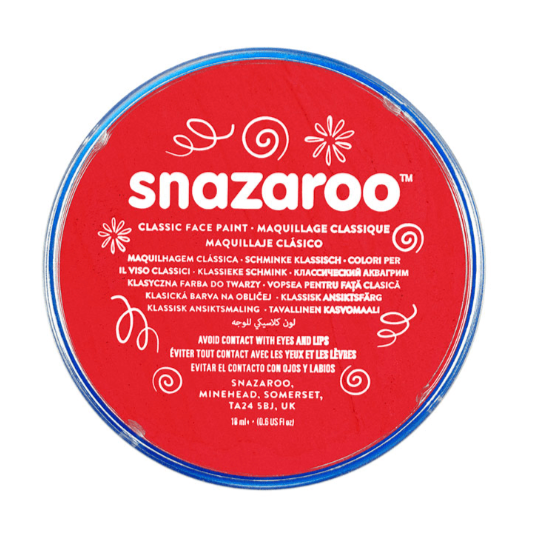 Classic 18ml / Bright Red Snazaroo