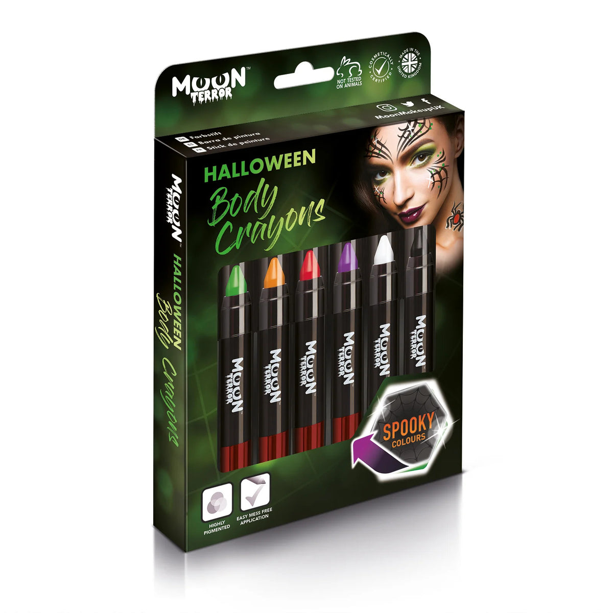 Halloween Body Crayons - 6pk