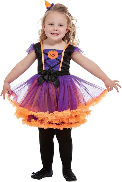 Toddler Pumpkin Witch Costume