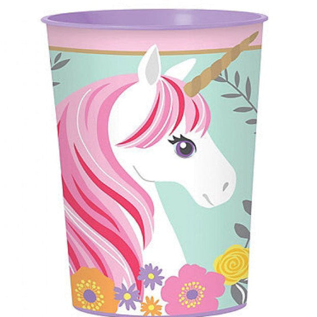 Magical Unicorn Plastic Favour Cups - Each