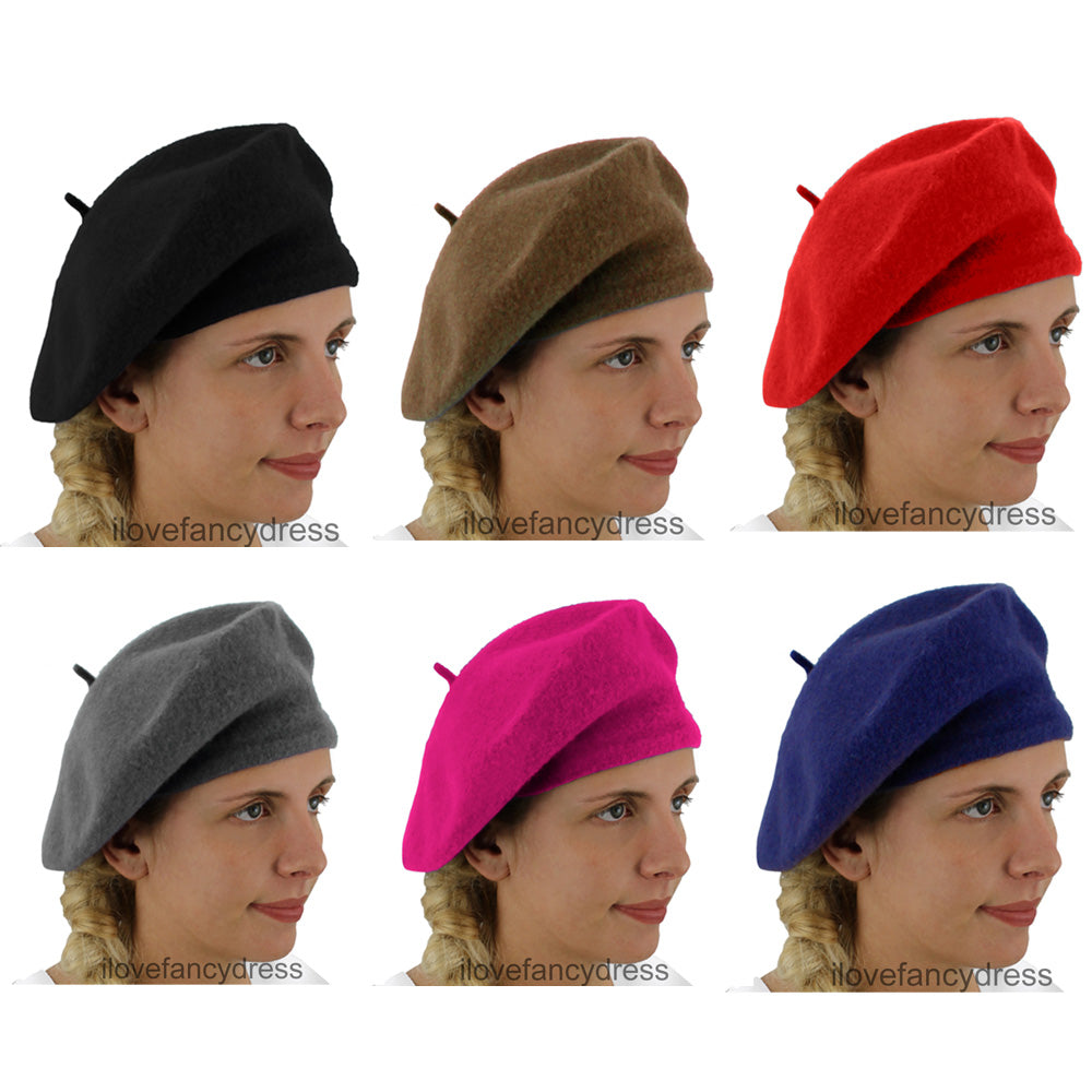 Beret Hat - Various Colours