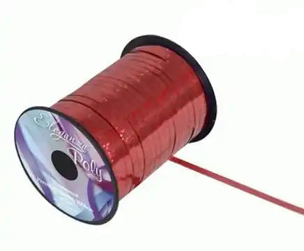 Red Holographic Curling Ribbon 5mm x 250yds
