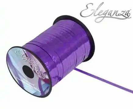Purple Holographic Curling Ribbon 5mm x 250yds