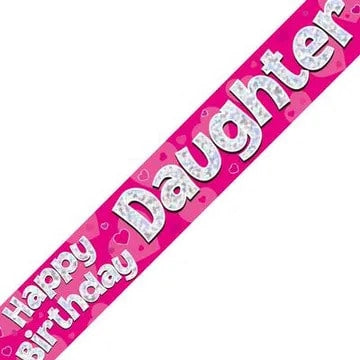 1st Birthday Girl Pink SparkleBanners - Various