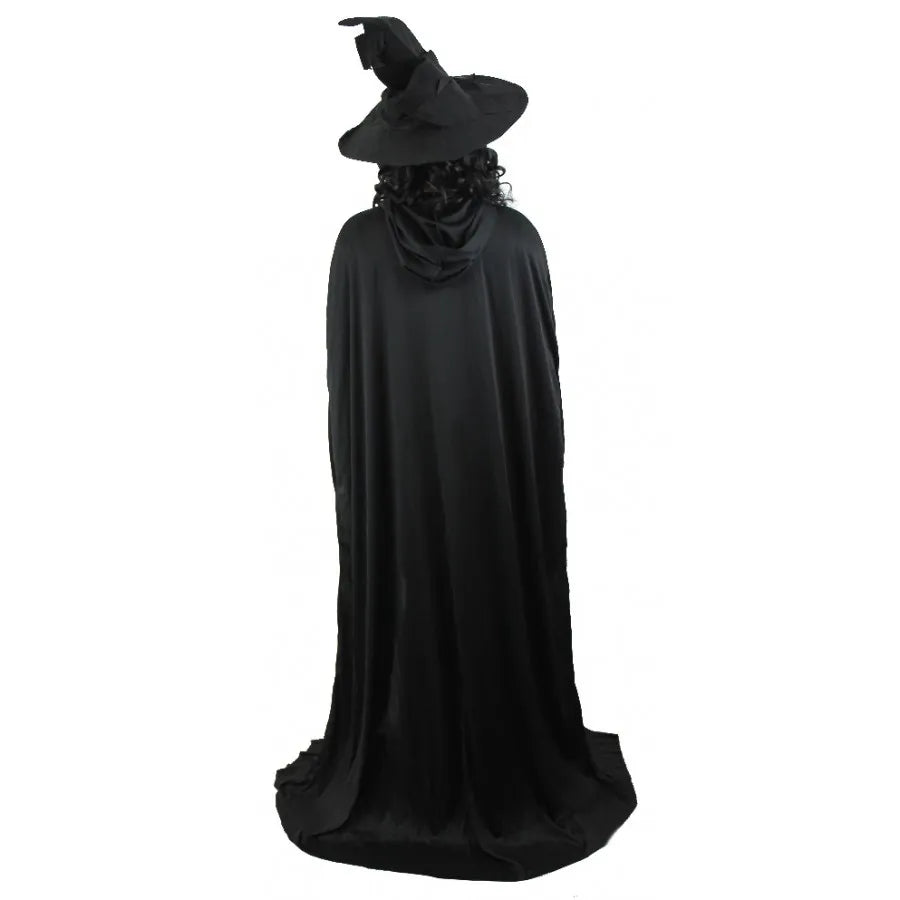 Black Hooded Cape