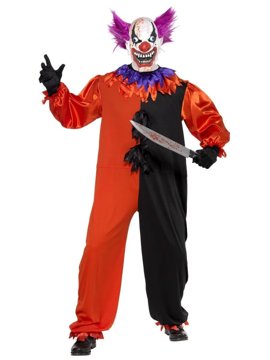 Cirque Sinister Scary Bo Bo the Clown Costume (L)