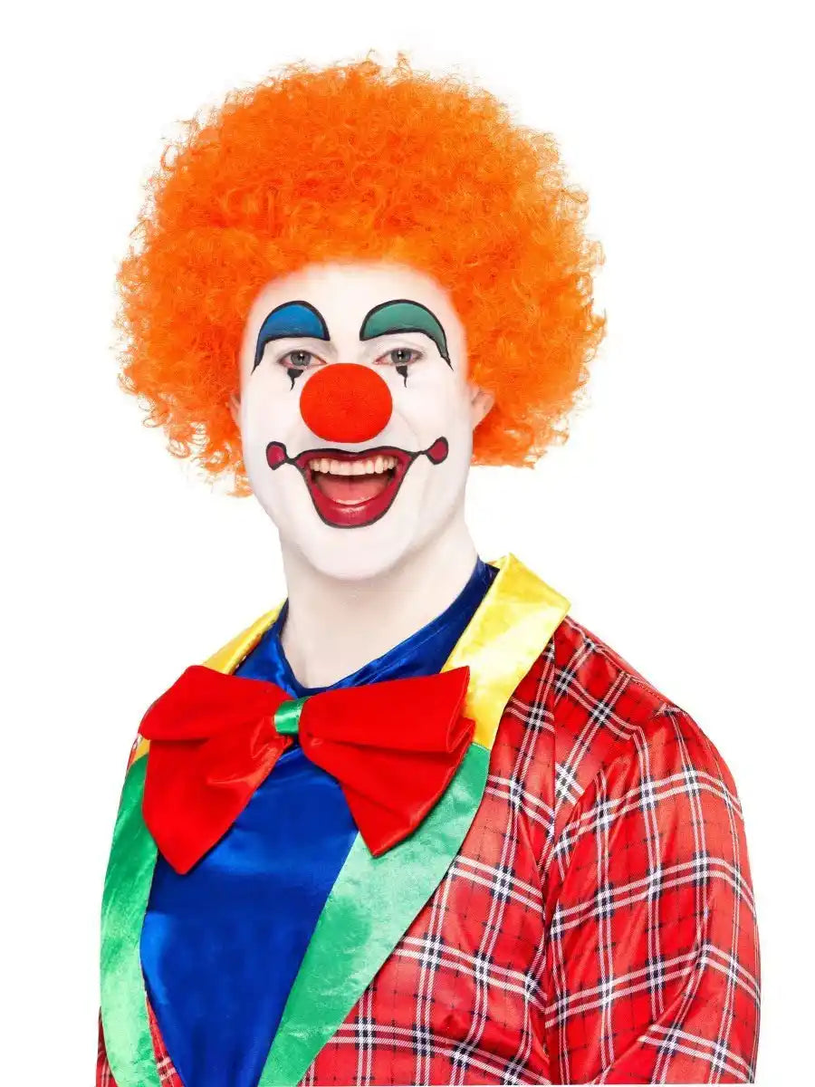 Crazy Clown Wig, Orange