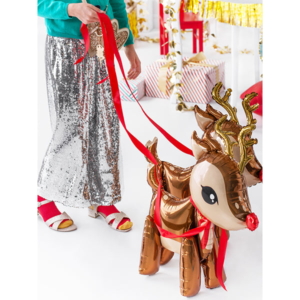 25" Reindeer Shape Foil Balloon