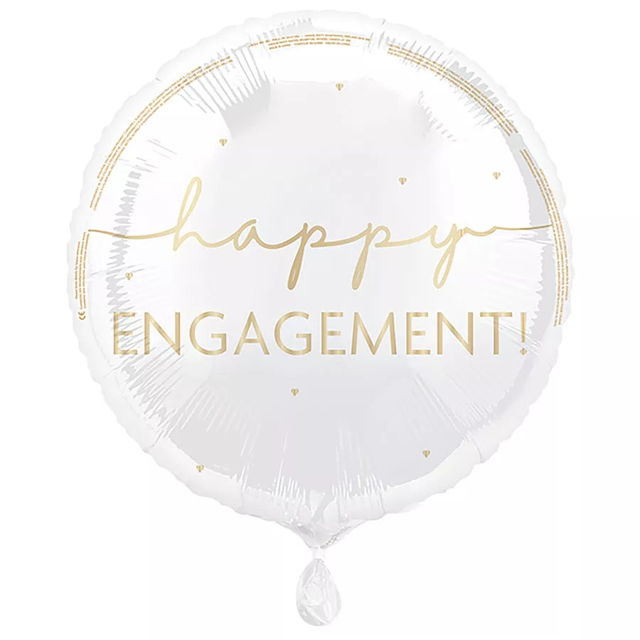 Happy Engagement Round 18" Foil Balloon