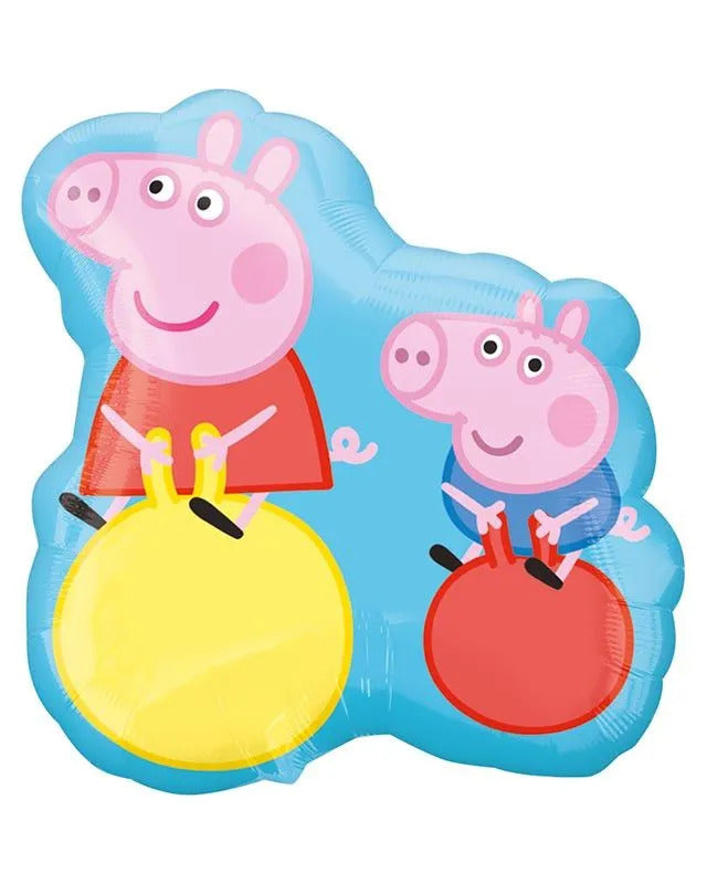 Peppa Pig & George Supershape Foil Balloon