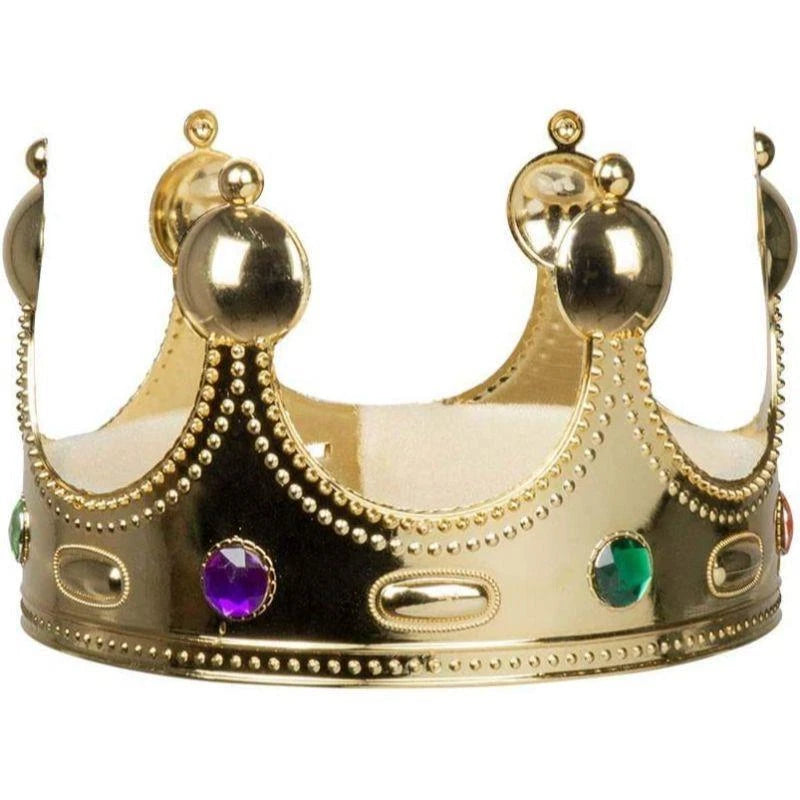 Children's Gold Crown with Jewels
