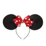 Mouse Headband Dotted Bow
