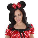 Mouse Headband Dotted Bow