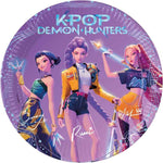 K-POP DEMON HUNTERS 23cm PAPER PLATES - 8pk