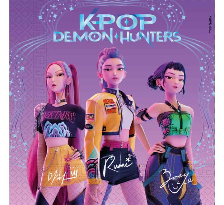 20PK K-POP DEMON HUNTERS PAPER NAPKINS