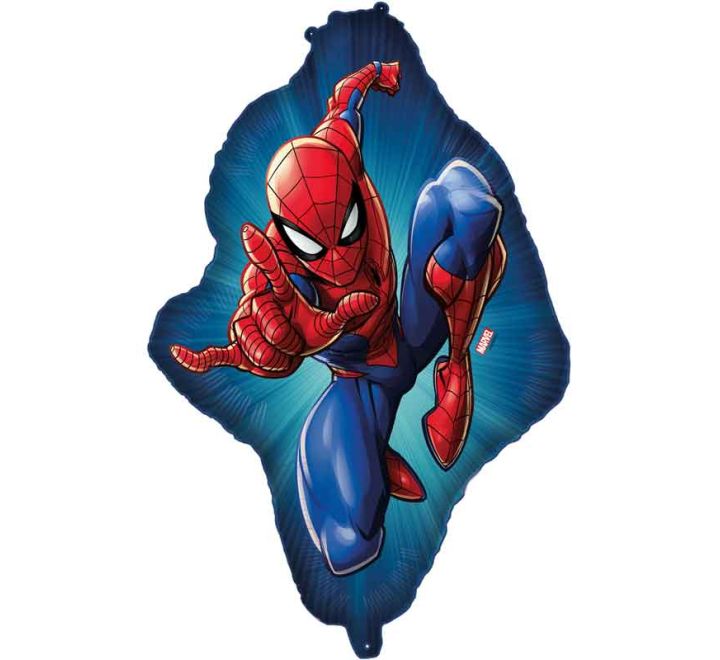 SPIDER-MAN SHAPED SUPER SIZE FOIL BALLOON