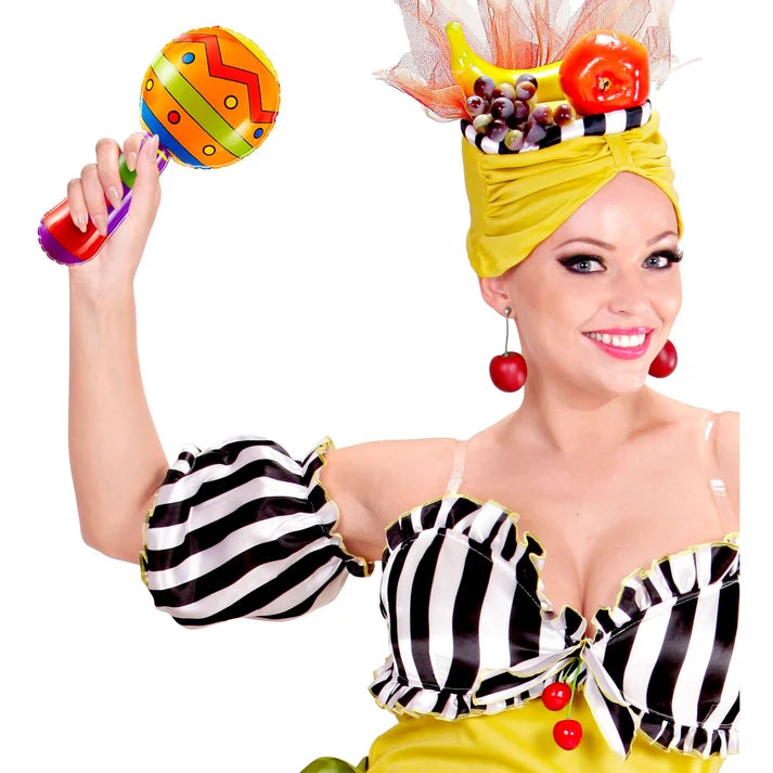 Inflatable Maracas with Jingle Bell