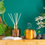 130g Sandalwood & Jasmine Wax Scented Candle Nicola Spring
