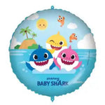 Baby Shark Round Foil Balloon - 18"