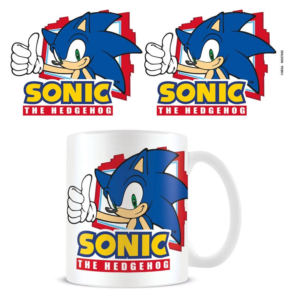 Sonic The Hedgehog (Thumbs Up) 11oz/315ml