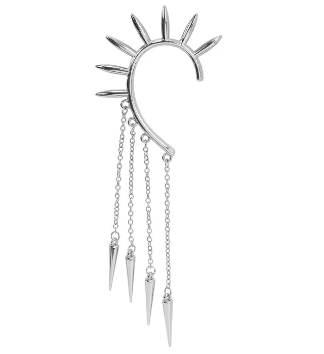1980s Spiked Ear Cuff