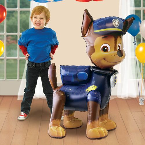 Paw Patrol - Chase Giant Airwalker Foil Balloon - 54"