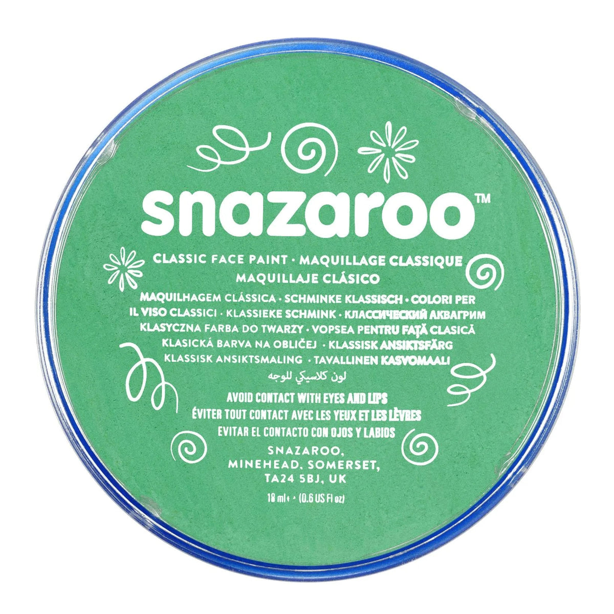Classic 18ml / Bright Green Snazaroo