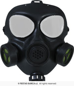 Black PVC Gas Mask