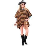 Adult Reversible Mexican / Western Poncho