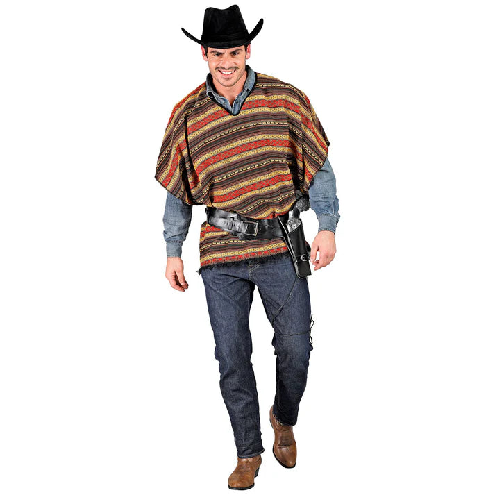 Adult Reversible Mexican / Western Poncho